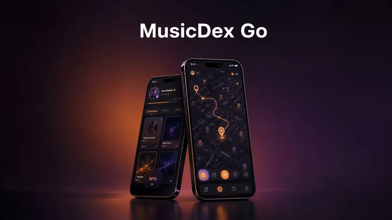 MusicDex GO — Геолокационная AR-игра